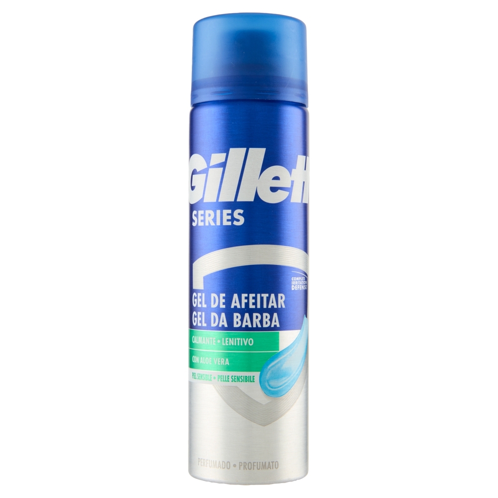 Gillette Series Gel da Barba Lenitivo, 200ml